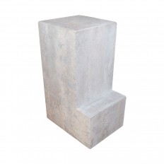 Limestone step form pedestal 